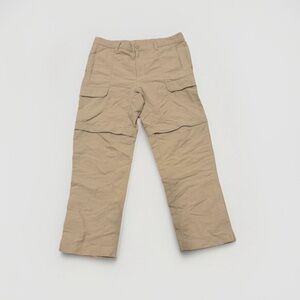 The North Face Men's Convertible Zip-Off Hiking Pants Khaki Size M 30" Inseam